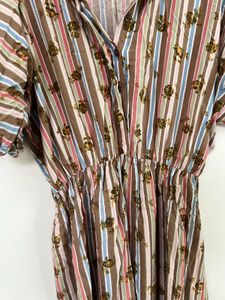 Striped Shirt Dress
