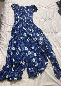 Floral Off-Shoulder Mini Dress