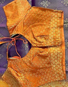 Saree with designer blouse