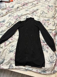 Elegant Black Mini Dress
