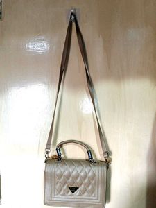 A Nude Sling Bag