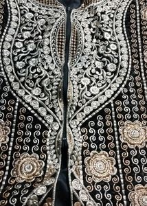Embroidered Velvet Jacket