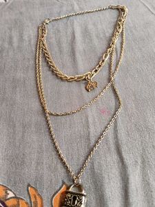 Layered Gold-Tone Necklace
