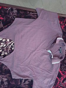 Stylish Purple Polo T-Shirt