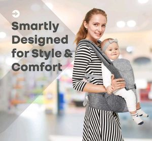 Gray Baby Carrier