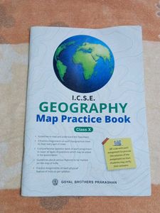 ICSE Geography Map Practice Book