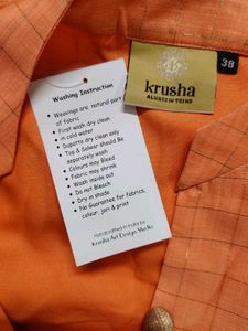 Boutique Light Orange Kurta