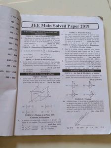 JEE MAIN PHYSICS (Online and offline)PYQS