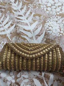 Elegant Beaded Clutch