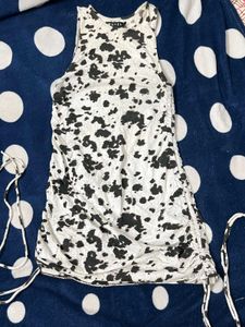 Cow Print Mini Dress