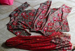 New Floral Kurta Set