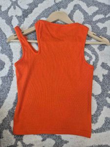 Orange Tank Top