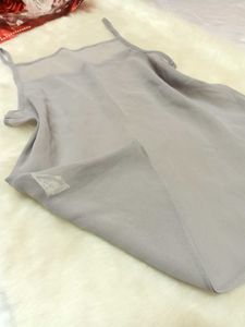 🤍Gray See-through Cami Top🤍