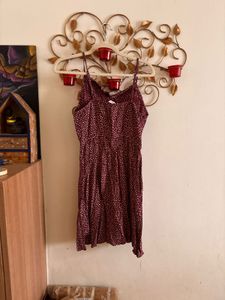 ONLY Women Purple Floral Printed Dress