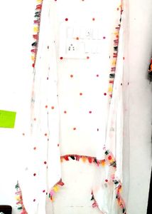White Embroidered Salwar Kameez 300 Me Hi Milega