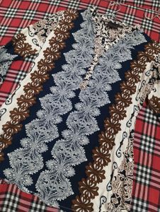 Patterned Tunic Top