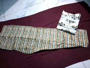 Printed Cotton Suit Set
