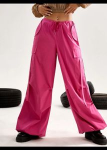 Pink Parachute Pants