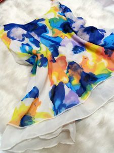 💛💙💚Floral Crop-top Cami Slip💚💙💛