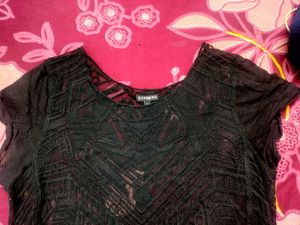 Black Lace Top