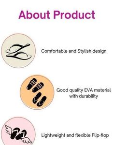 Stylish And Comfortable Fancy Flipflop Slippers