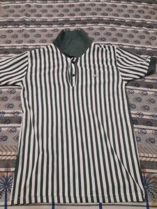 Striped Polo T-Shirt