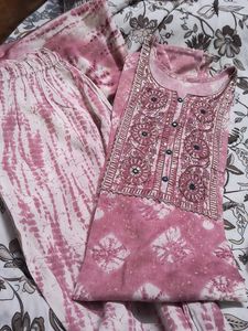Straight Kurta Set With Dupatta
