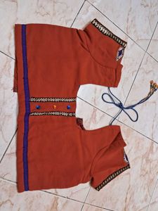 New Saree With Blouse