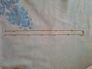 Combo Of Goldplated Anklet N Bracelet