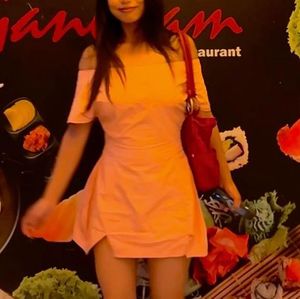 Off-Shoulder Mini Dress