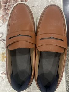 Tan Brown Loafers