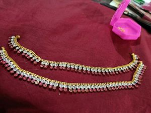 Golden Stone Work. Beautiful Payal
