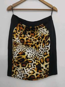 Animal Print Skirt