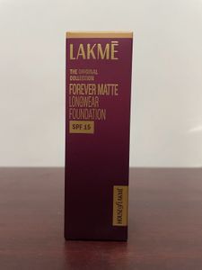Lakme Foundation New Forever Matte