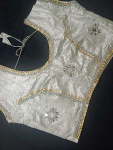 Beautiful Silver Colour Blause