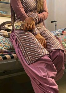 Party Wear Salwar Suit Patiyala Look&#39;s