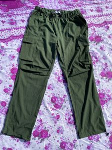 Olive Green Cargo Pants