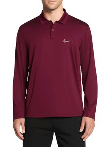 Nike Men&#39;s Long Sleeve Polo Shirt - Athletic &amp; Cas
