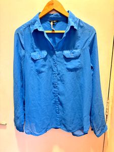 George Beautiful Blue Imported Shirt