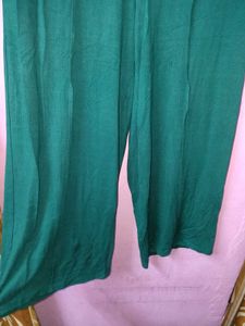 Green Culottes Plazo pant
