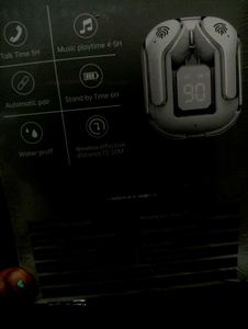 Ultrapods Wireless Led Display Earphones