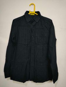 Black Button-Down Shirt UNISEX