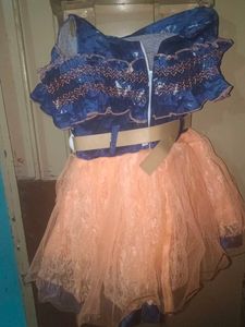 Cute Blue &amp; orange dress