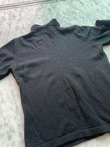 Classic Black Turtleneck Sweater