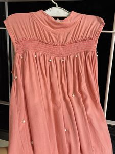 Price DROP Peach Sleeveless Top