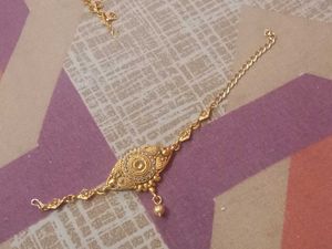 Ornate Gold Indian Bridal Jewelry Set