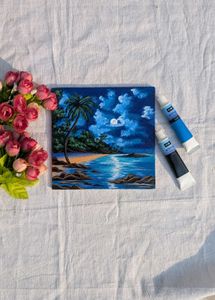 Mini Coastal Painting