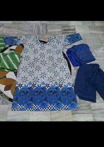 Pack Of 2 Kurta Set WithDuppta