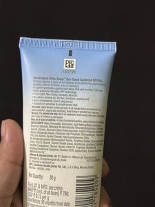 Neutrogena Spf 50-Ultra Sheer Sunscreen
