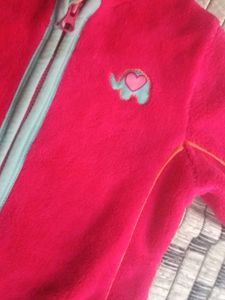 Adorable Red Baby Romper